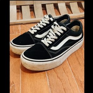 VANS Old Skool👀PLATFORM😍